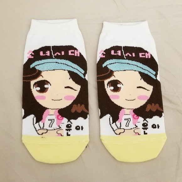 SNSD / Girls' Generation Yoona Chibi Socks 1 Pair - Picture 1 of 2